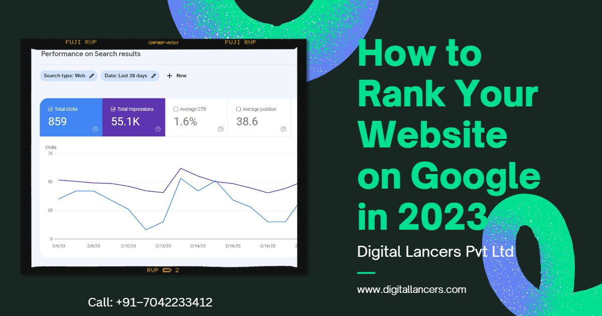 How to Rank Your Website on Google in 2023