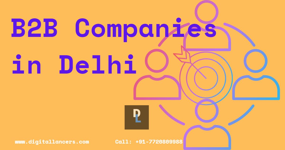 B2B Companies in Delhi